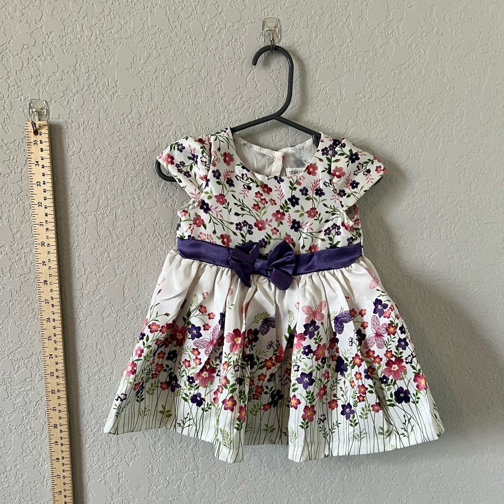 9 month old floral dress